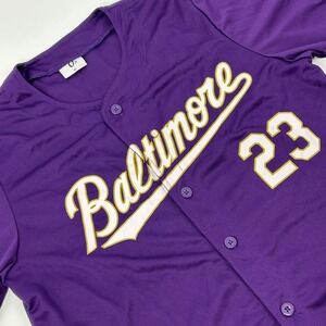 Baltimore Orioles Baseball Jersey Mens Medium Purple O's #23 2023 SGA MLB